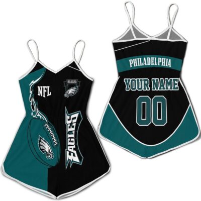 Philadelphia Eagles NFL Lover Personalized Romper RJ02934