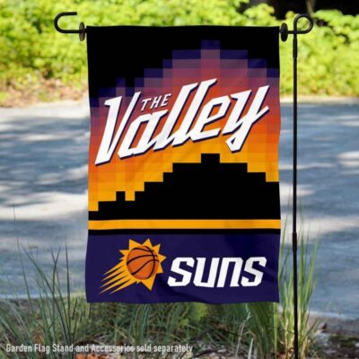 Phoenix Suns City Edition Double Sided Garden Flag GF01217