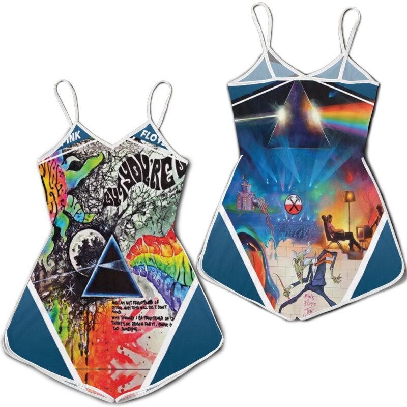 Pink Floyd Graffiti Wall Romper RJ03629