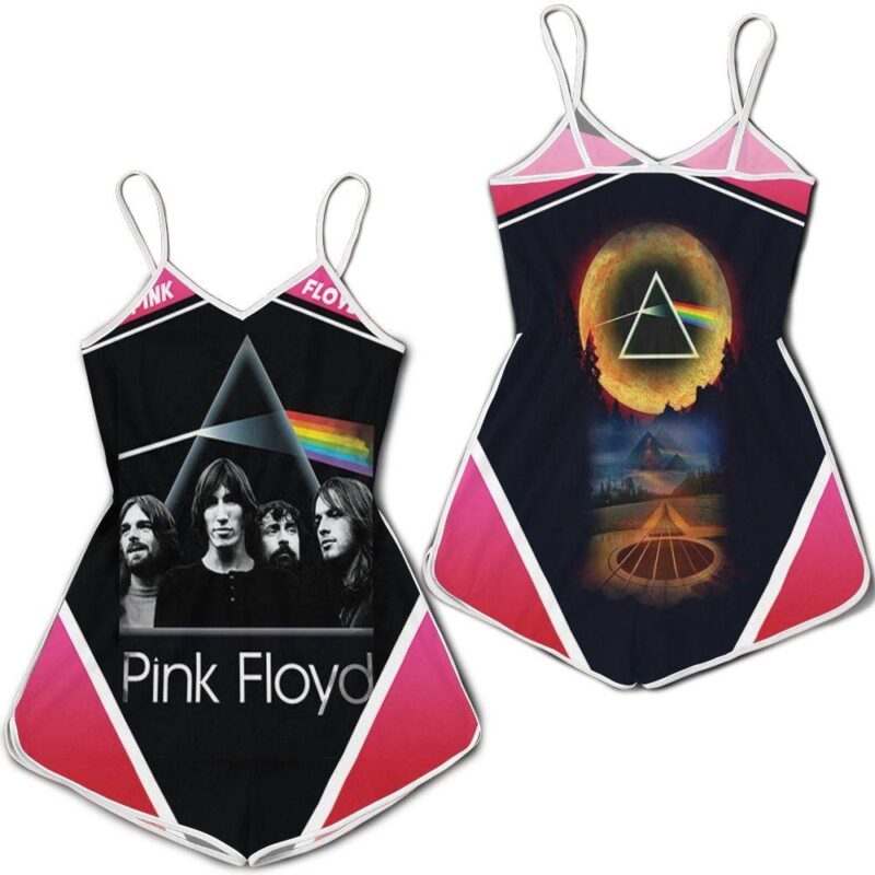 Pink Floyd Logo Member Pop Romper RJ03784