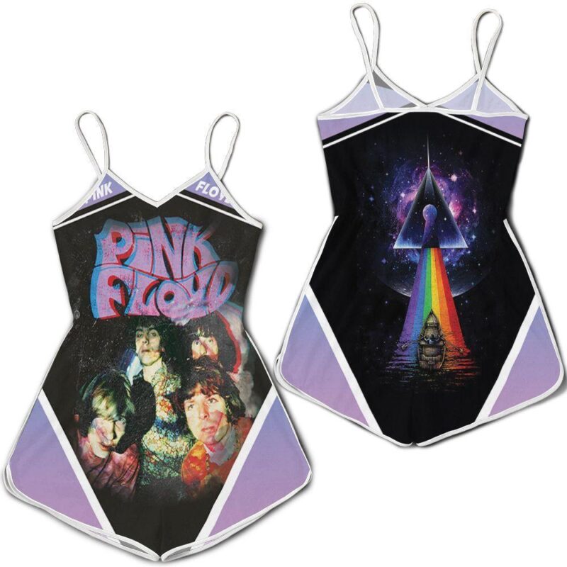 Pink Floyd Purple Logo Anaglyph Romper RJ03609
