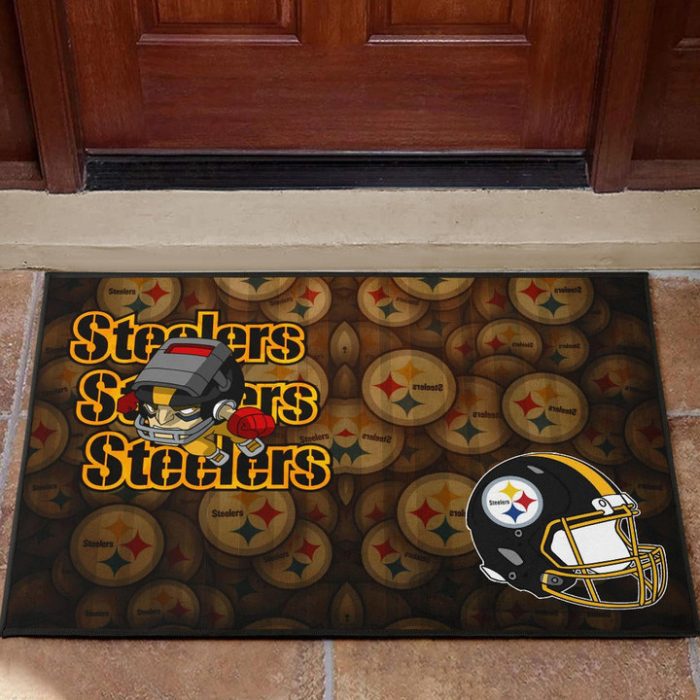 Pittsburgh Steelers American Football Angry Rusher Flying Steelers ...