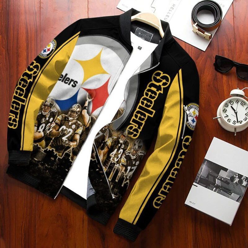 Pittsburgh Steelers Bomber Jacket 335 Sport Hot Trending Hot Choice Design Beautiful BJ01866