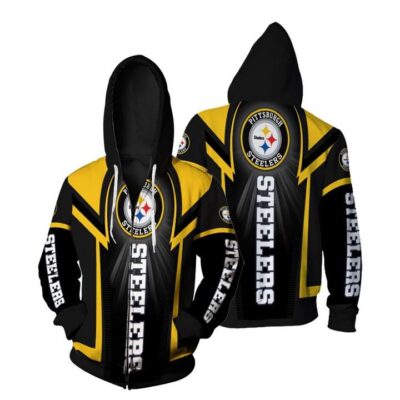 Pittsburgh Steelers For Fans Zip Hoodie ZH01239