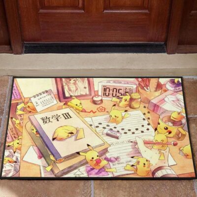 Pokemon Pikachu Door Mats Welcome Mat