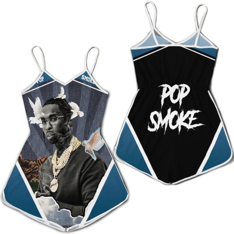 Pop Smoke Legend Never Die Rapper Hip Hop Romper RJ03850