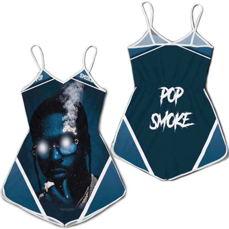 Pop Smoke Shoot Faith With The Universe Romper RJ03861