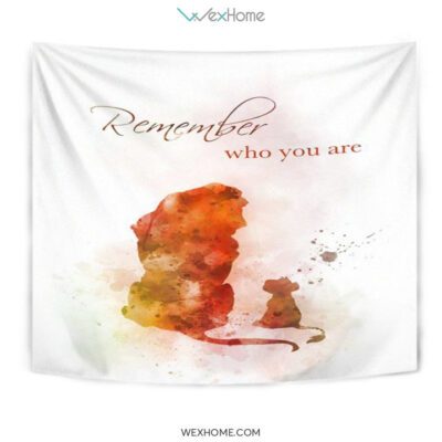 Remember Who You Are Cartoon Tapestry Collection