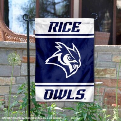 Rice Owls Garden Flag GF01832