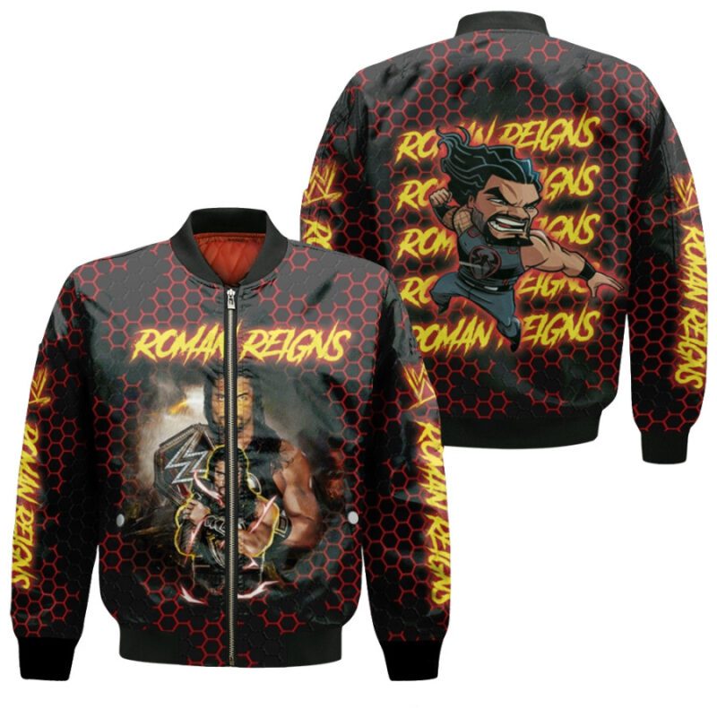 Roman Reigns The Best WWE Professional wrestler Gift For Roman Reigns Fans Bomber Jacket BJ04081