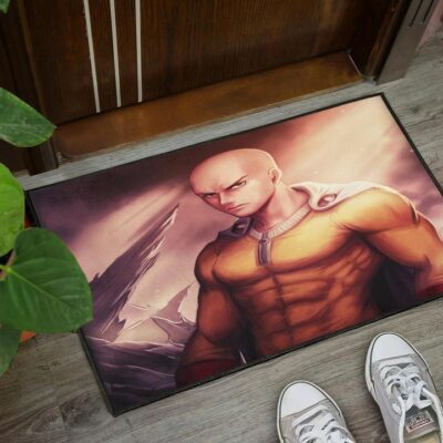 Saitama One Punch Man 2018 Door Mats Welcome Mat 3 Saitama One Punch Man 2018 Door Mats Welcome Mat 3