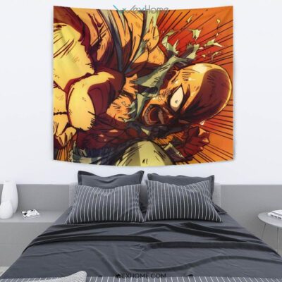 Saitama One Punch Man Tapestry For Anime Fan Gift 2
