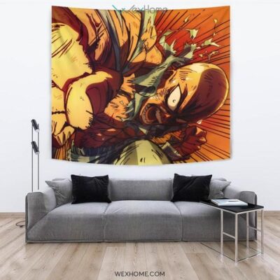 Saitama One Punch Man Tapestry For Anime Fan Gift 3