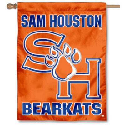 Sam Houston State University House Flag H0291