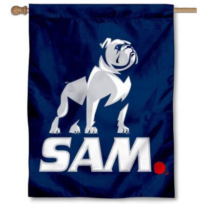 Samford New Logo House Flag H0382