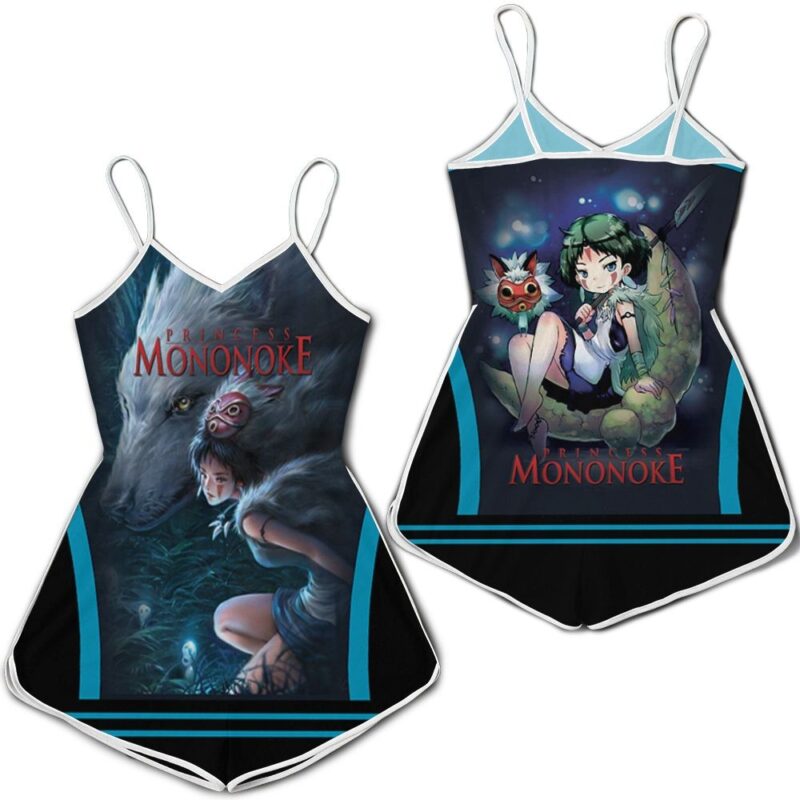 San And Moro-No-Kimi Teamwork Princess Mononoke Gift For Mononoke Hime Fans Romper RJ01833