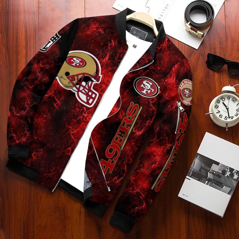 San Francisco 49Ers Bomber Jacket 517 Sport Hot Trending Hot Choice Design Beautiful BJ01915