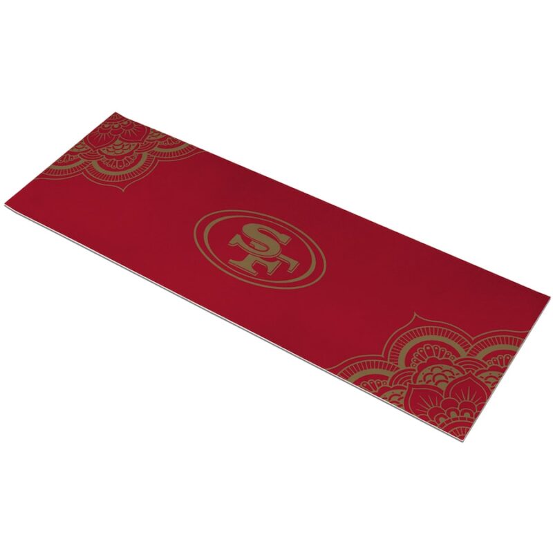 San Francisco 49ers Color Design Yoga Mat