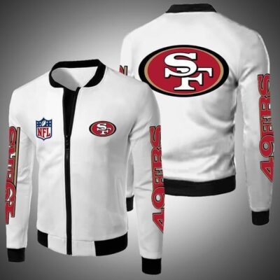 San Francisco 49ers Nfl Bomber Jacket 3d Tshirt Hoodie Up To 5xl 3D Hoodie Sweater Tshirt BJ01202