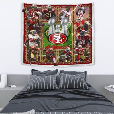 San Francisco Players 49ers Tapestry American Football Car Accessories Custom For Fans 2 San Francisco Players 49ers Tapestry American Football Car Accessories Custom For Fans 2 2