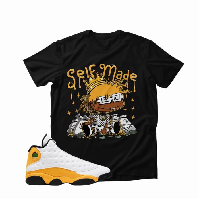 Self Made Rugrats Unisex Shirt Match Jordan 13 Retro Del Sol Tms0070 