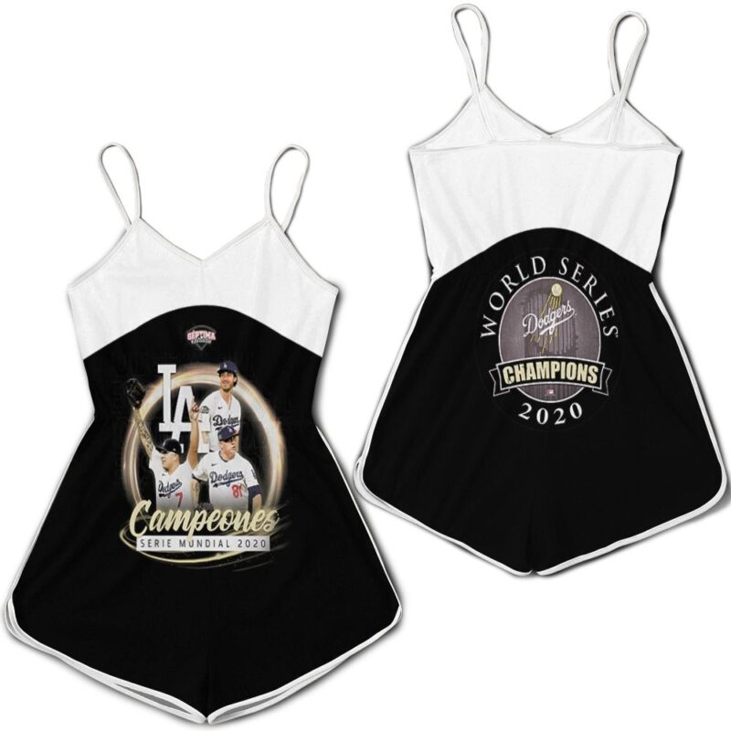 Serie Mundial Los Angeles Dodgers Campeones Romper RJ04962