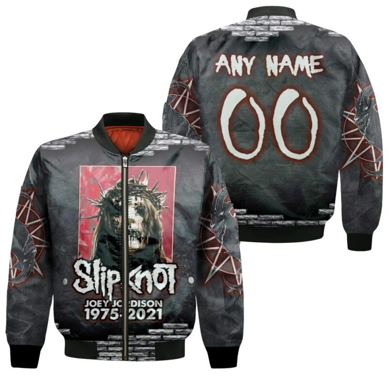 Slipknot Joey Jordision 1975 2021 Jesus Legend Rock Band Gift For Slipknot Fans Bomber Jacket BJ00848