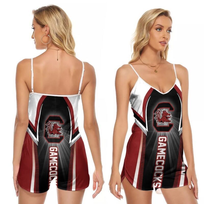 South Carolina Gamecocks Football American Football Team Gift For South Carolina Gamecocks Fans American Football Lovers 2 Romper Jumpsuit RJ00936