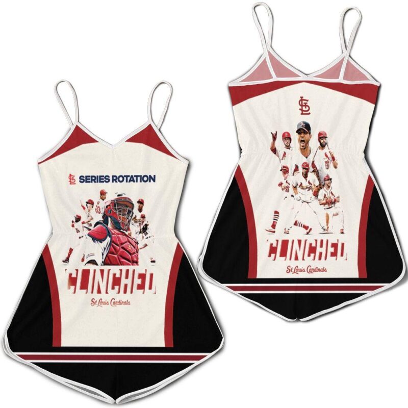 St Louis Cardinals Series Rotation Romper RJ01686