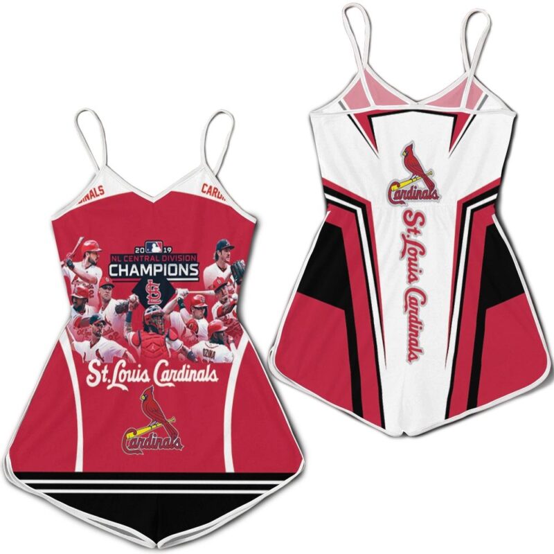 St louis cardinals 2019 nl central champions for fan Romper RJ01680