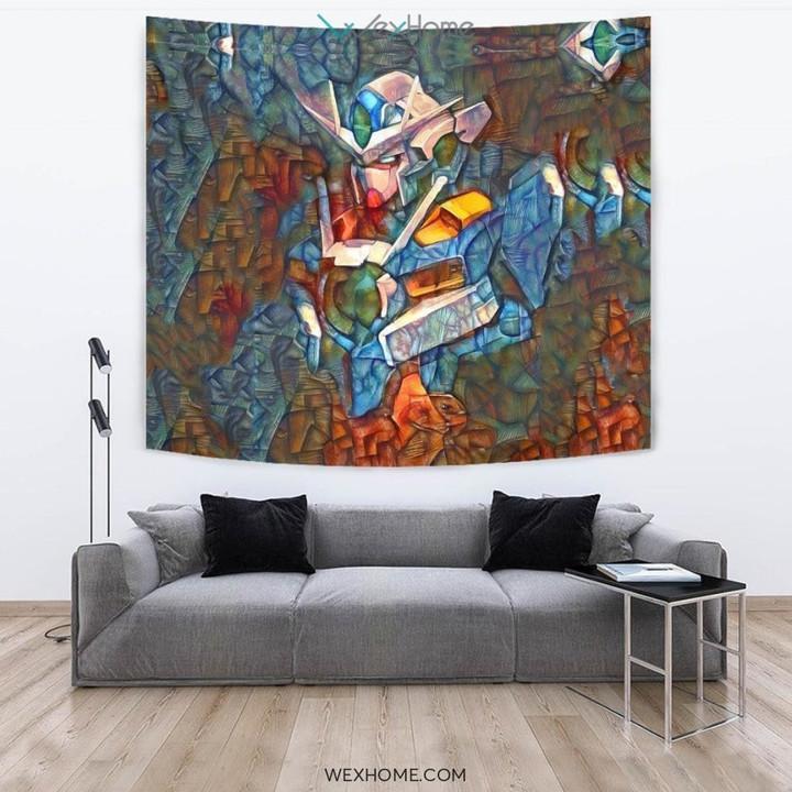 Stained Gundam Wall Anime Tapestry – Let the colors inspire you!