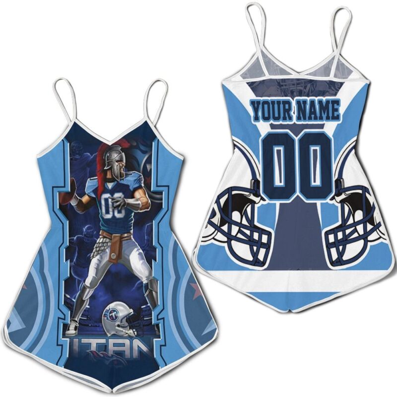 Stephen Gostkowski 03 Tennessee Titans 2021 Super Bowl AFC South Division Champions Personalized Romper RJ03437
