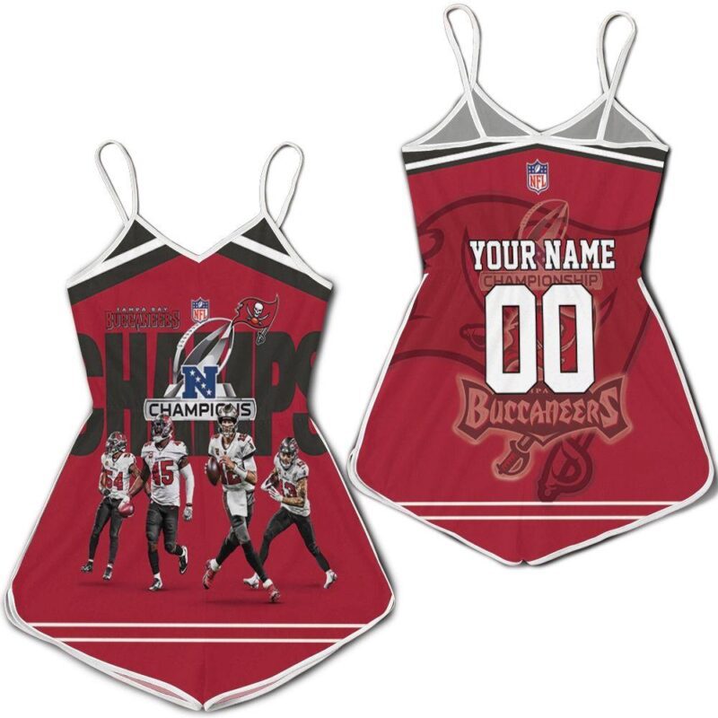 Tampa Bay Buccaneers Champions Personalized Romper RJ02207