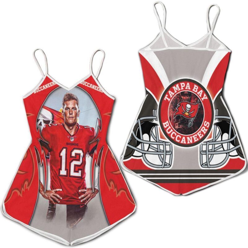 Tampa Bay Buccaneers Super Bowl Champions Tom Brady Romper RJ04083