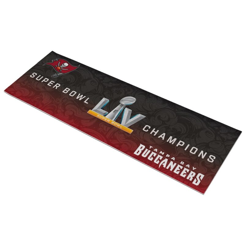 Tampa Bay Buccaneers Super Bowl LV Champions Yoga Mat