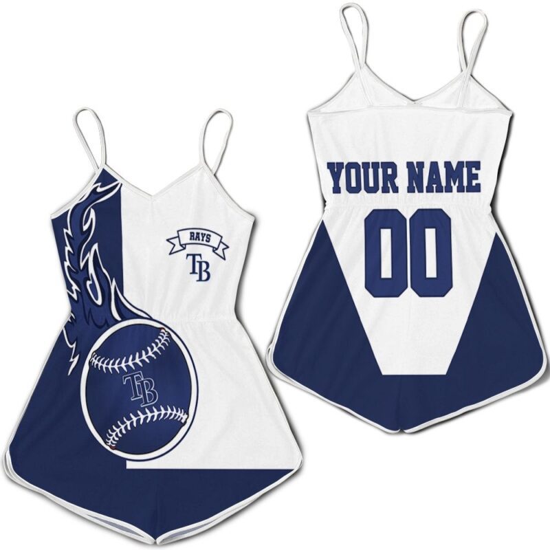 Tampa Bay Rays 3D Personalized Romper RJ03684