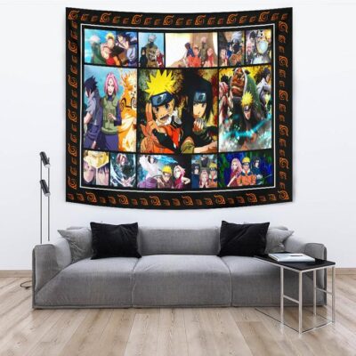 Team 7 Naruto Tapestry Anime Car Accessories Custom For Fans 3 Team 7 Naruto Tapestry Anime Car Accessories Custom For Fans 3
