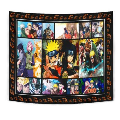 Team 7 Naruto Tapestry Anime Car Accessories Custom For Fans