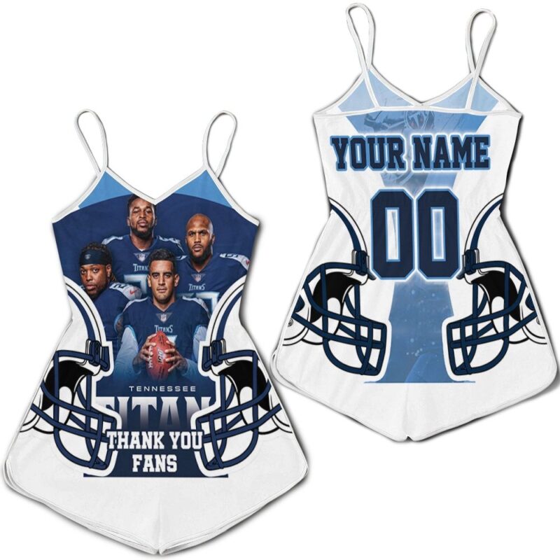 Tennessee Titans AFC South Division Super Bowl 2021 Personalized Romper RJ03170