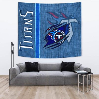 Tennessee Titans American Football Team Tapestry Flaming Ball Under Claw Scratches Fabric Background Tapestry Wall Hanging 3 Tennessee Titans American Football Team Tapestry Flaming Ball Under Claw Scratches Fabric Background Tapestry Wall Hanging 3