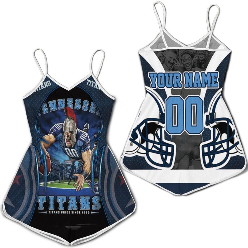 Tennessee Titans Pride Since 1960 AFC South Division Champions Super Bowl 2021 Personalized Romper RJ03262