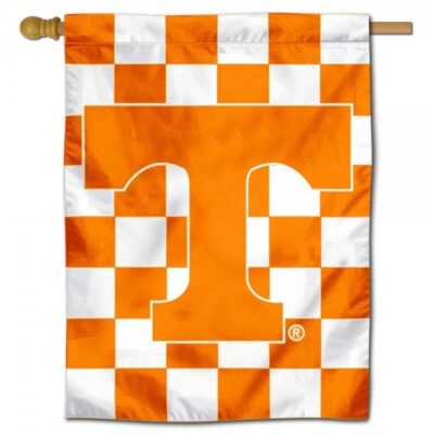 Tennessee Volunteers Logo Double Sided House Flag H0177