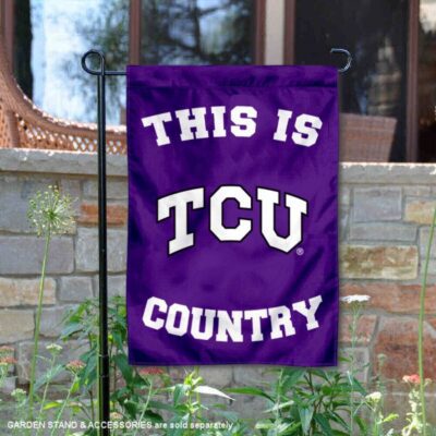 Texas Christian University Country Garden Flag GF00818