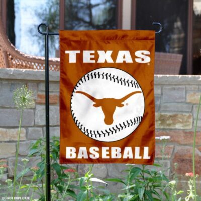 Texas Longhorns Baseball Team Garden Flag GF00959