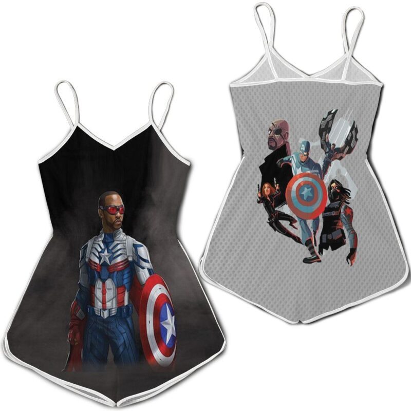 The Falcon In Captain America Suits Romper RJ04755