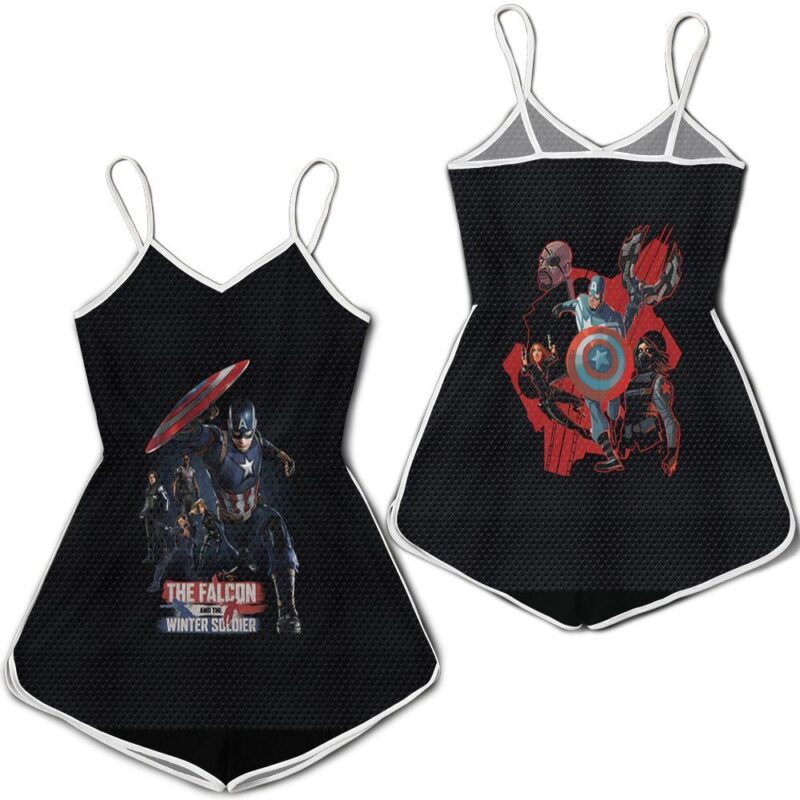 The Falcon and The Winter Soldier 3D Romper RJ02214