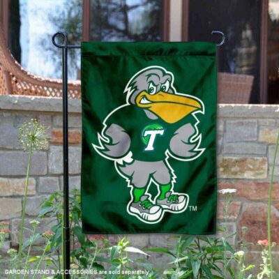 Tulane Riptide the Pelican Garden Flag GF00762