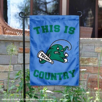 Tulane University Country Garden Flag GF00771