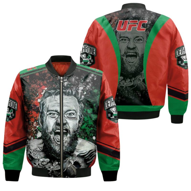 UFC Conor McGregor The Notorious Champions Fighters gift for Conor McGregor Fans Bomber Jacket BJ03544