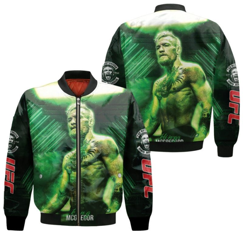 UFC Ultimate Fighters Conor McGregor The Notorious gift for Conor McGregor Fans Bomber Jacket BJ03557